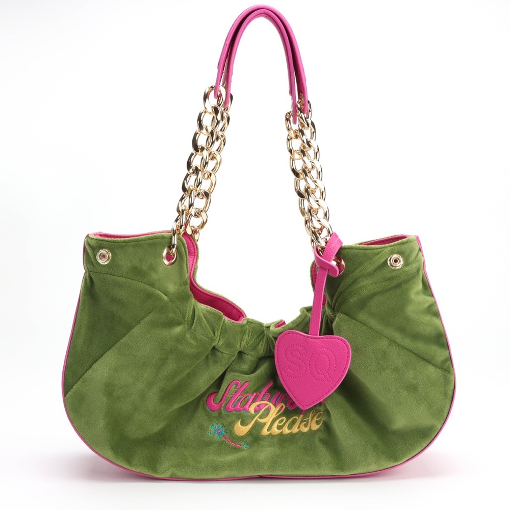 PINK & GREEN handbag